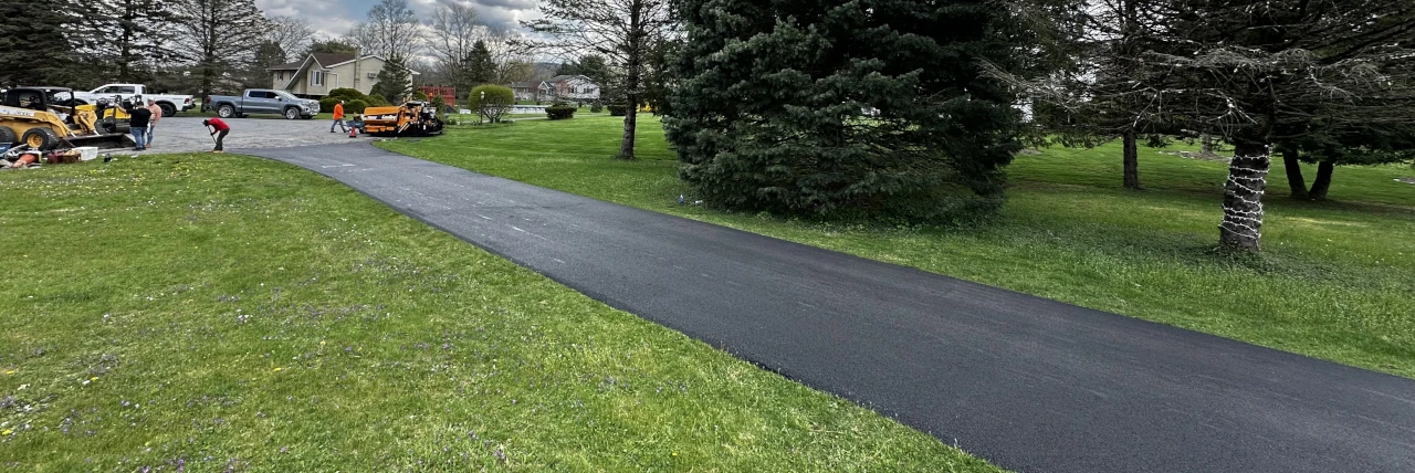 Coopers Asphalt LLC paving project