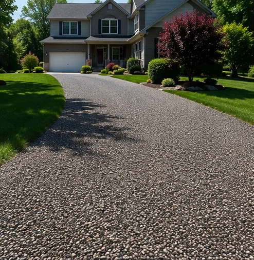 Alternative residential paving surface
